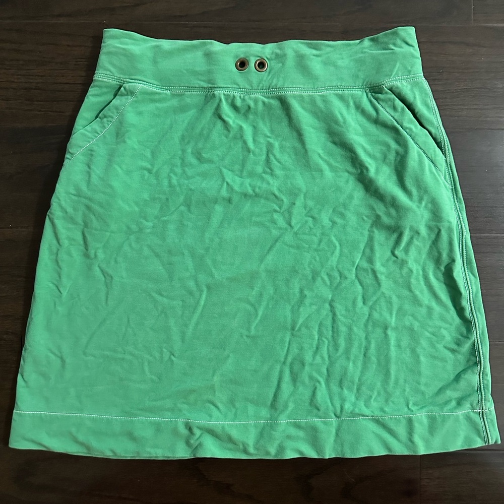 Green J. Crew skirt